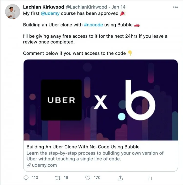 Building An Uber Clone With No-Code Using Bubble