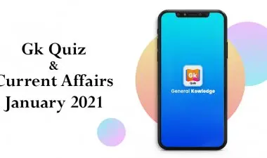 Current Affairs Question Answers (MCQ) January 2021