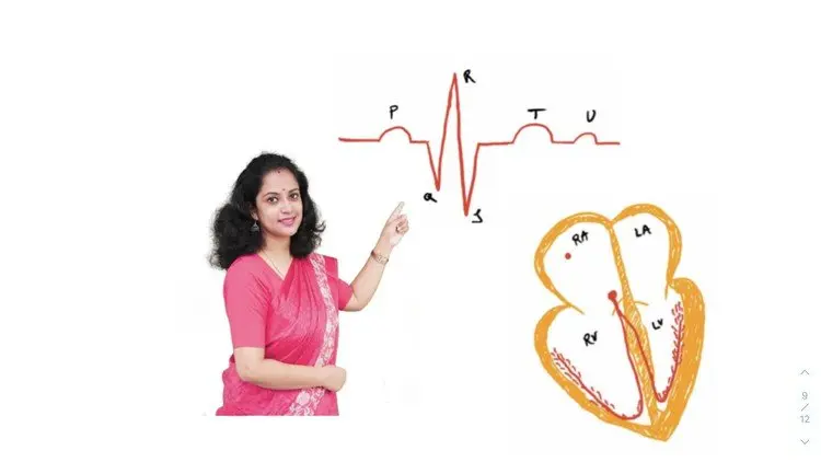 Learn basics of ECG/EKG with interpretation