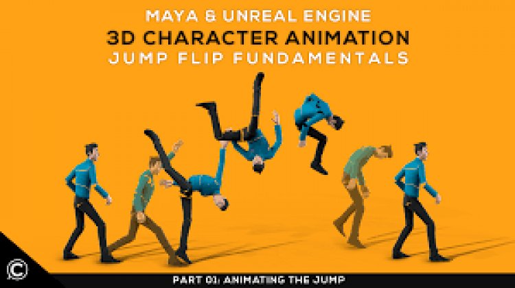 Maya & Unreal: 3D Character Animation Jump Flip Fundamentals