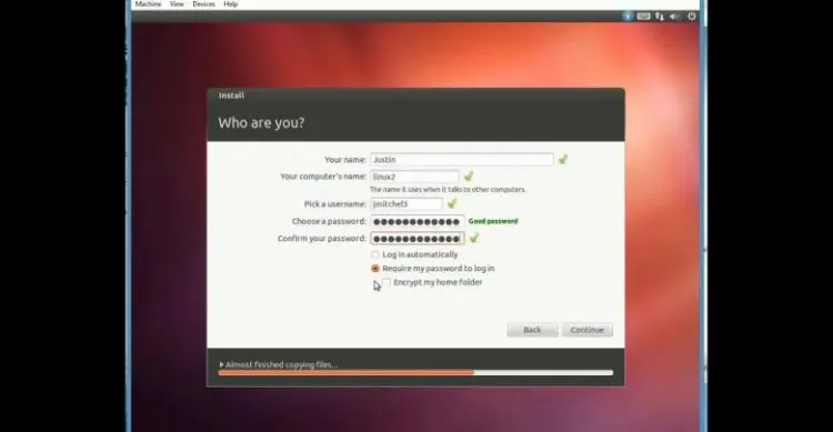 how to run linux on windows 10 using virtualbox